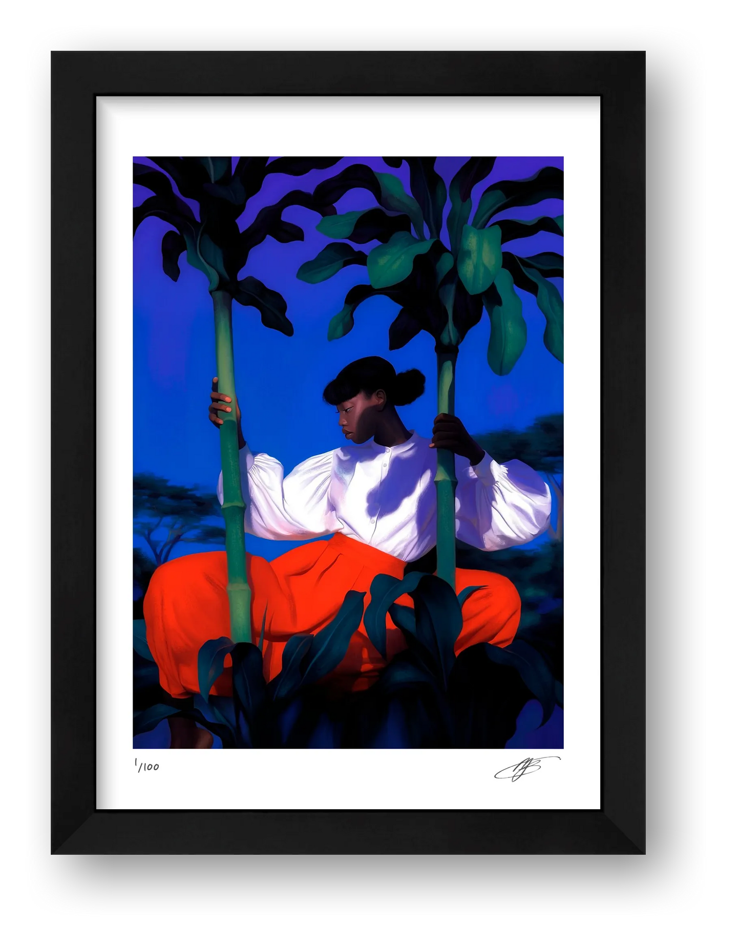 Solène — framed