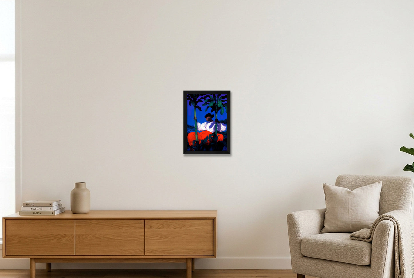 - — A4 (21×30cm, 8×12") Black Frame