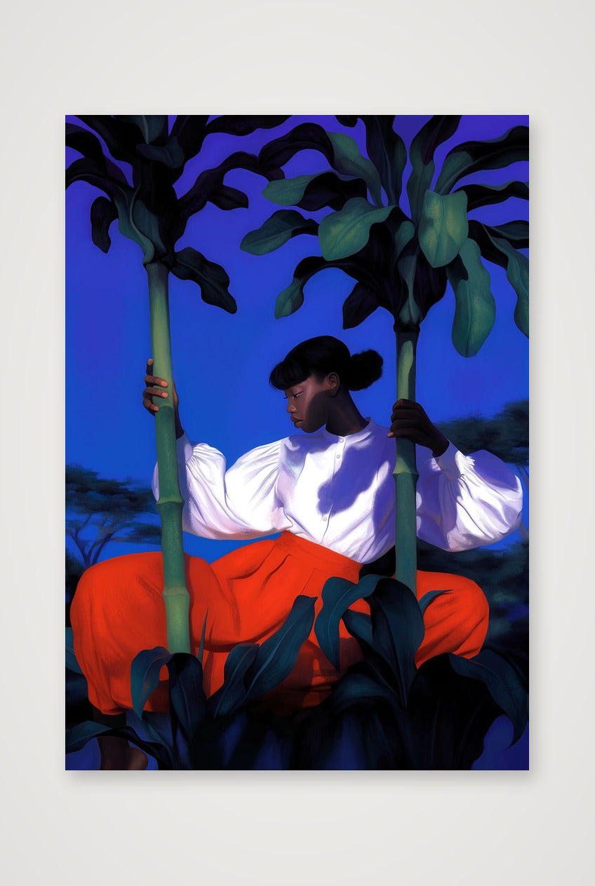 Image 1 — A4 (21×30cm, 8×12") Print only