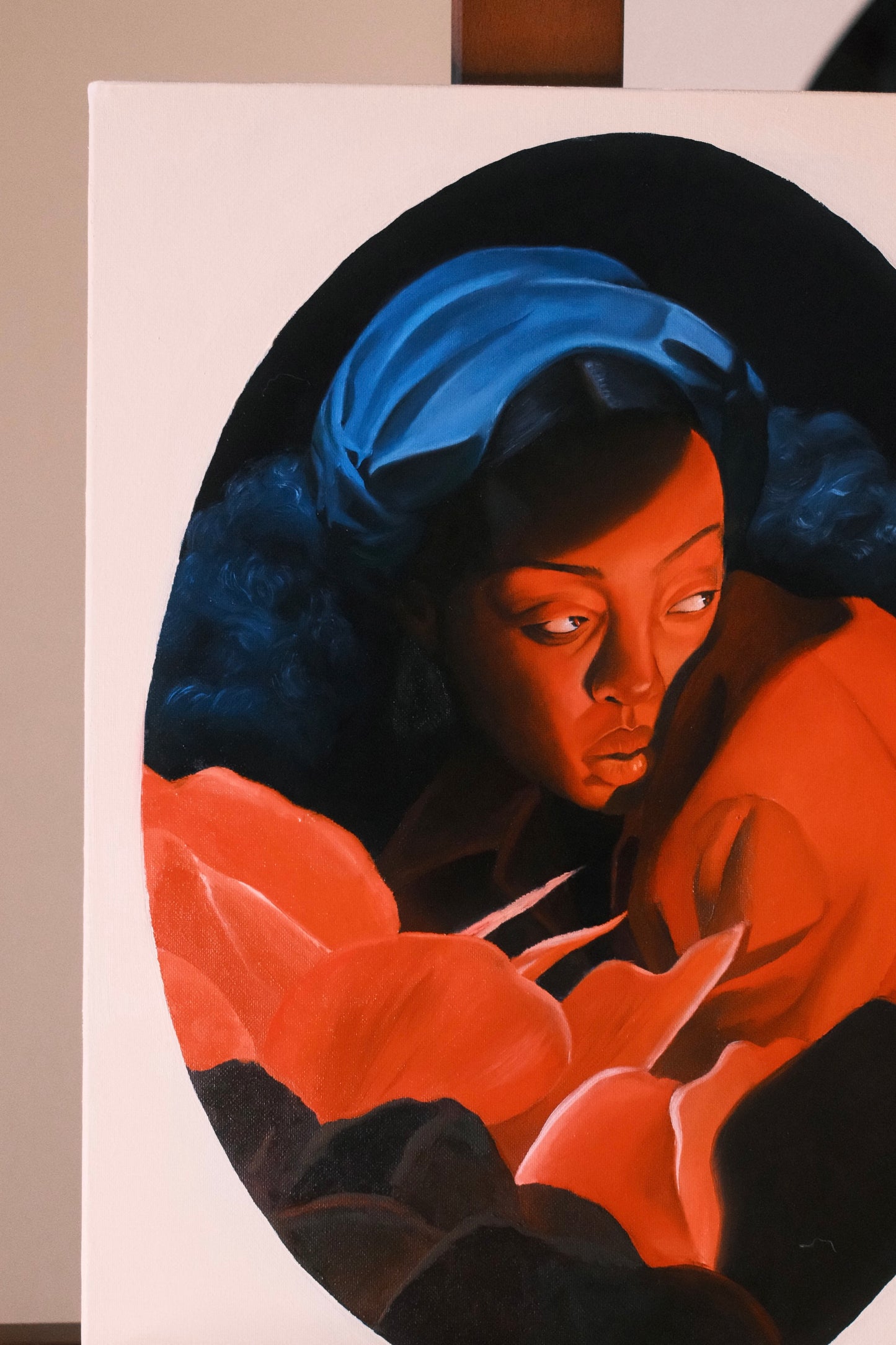 The Burning Garden ORIGINAL OIL PAINTING