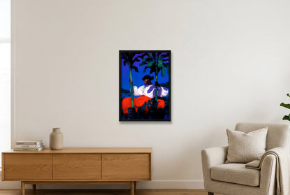- — 42×59cm, 17×23" Black Frame