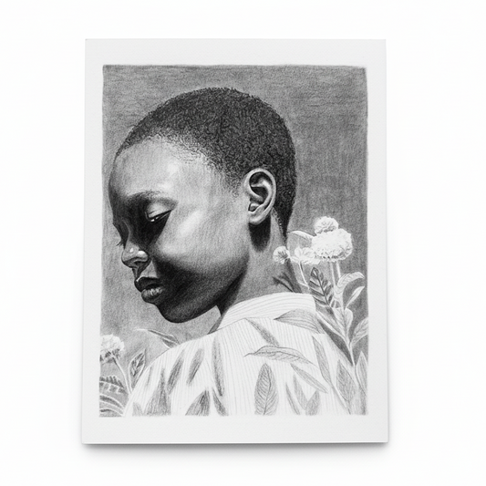 Solace ORIGINAL PENCIL DRAWING